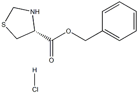 R-4-Thiazolidinecarboxylic acid phenylmethyl ester hydrochloride Structural