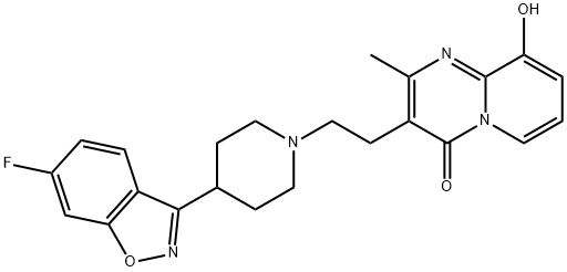 3-[2-[4-(6-fluoro-1,2-benzoxazol-3-yl)piperidin-1-yl]ethyl]-9-hydroxy-2-methylpyrido[1,2-a]pyrimidin-4-one