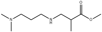 methyl 3-{[3-(dimethylamino)propyl]amino}-2-methylpropanoate Structural