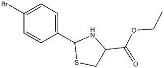 Ethyl 2-(4-bromophenyl)thiazolidine-4-carboxylate, 97%