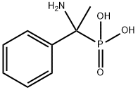 Phosphonic acid, (1-amino-1-phenylethyl)- Structural