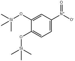 Silane, [(4-nitro-1,2-phenylene)bis(oxy)]bis[trimethyl- Structural