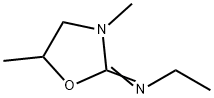 Ethanamine, N-(3,5-dimethyl-2-oxazolidinylidene)- Structural