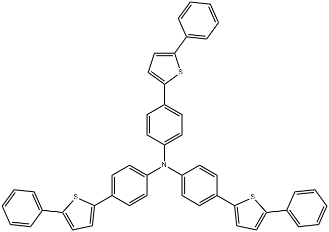 Tris[4-(5-phenylthiophen-2-yl)phenyl]amine