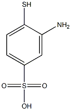 Benzenesulfonic acid, 3-amino-4-mercapto- Structural
