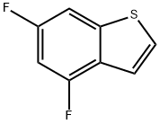 Benzo[b]thiophene, 4,6-difluoro- Structural