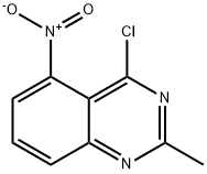 Quinazoline, 4-chloro-2-methyl-5-nitro- Structural