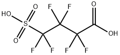 Butanoic acid, 2,2,3,3,4,4-hexafluoro-4-sulfo- Structural