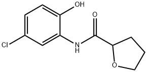 N-(5-chloro-2-hydroxyphenyl)tetrahydrofuran-2-carboxamide Structural