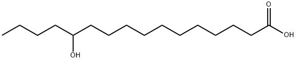 Hexadecanoic acid, 12-hydroxy- Structural