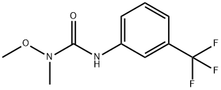Urea, N-methoxy-N-methyl-N'-[3-(trifluoromethyl)phenyl]- Structural
