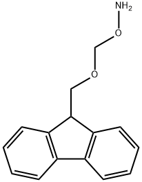 O-(9H-fluoren-9-ylmethoxymethyl)hydroxylamine Structural