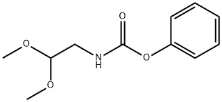 PHENYL N-(2,2-DIMETHOXYETHYL)CARBAMATE Structural