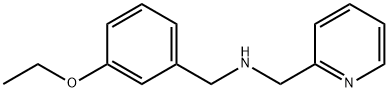 N-(3-ethoxybenzyl)-N-(2-pyridinylmethyl)amine Structural