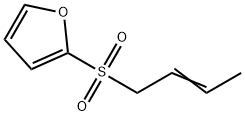 Furan, 2-(2-butenylsulfonyl)- Structural