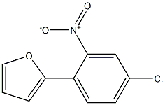 Furan, 2-(4-chloro-2-nitrophenyl)- Structural