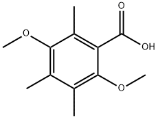 Benzoic acid, 2,5-dimethoxy-3,4,6-trimethyl- Structural