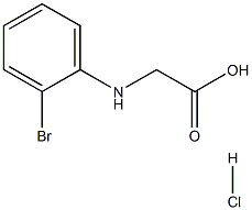 RS-2-bromophenylglycine hydrochloride Structural