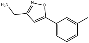 C-(5-m-Tolyl-isoxazol-3-yl)-methylamine