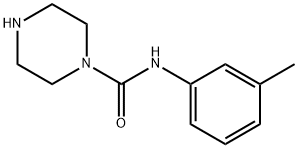 N-m-Tolylpiperazine-1-carboxamide Structural