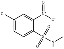 Benzenesulfonamide, 4-chloro-N-methyl-2-nitro- Structural