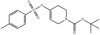 tert-butyl4-(tosyloxy)-3,6-dihydropyridine-1(2H)-carboxylate Structural
