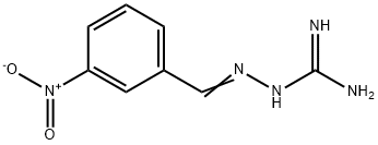 Hydrazinecarboximidamide,2-[(3-nitrophenyl)methylene]- Structural