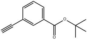 tert-Butyl 3-ethynylbenzoate Structural