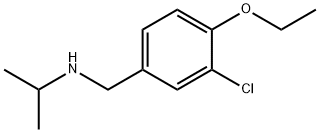 N-(3-chloro-4-ethoxybenzyl)-N-isopropylamine Structural