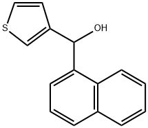 NAPHTHALEN-1-YL(THIOPHEN-3-YL)METHANOL Structural