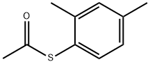 S-(2,4-DIMETHYLPHENYL) ETHANETHIOATE Structural