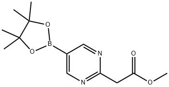 METHYL 2-(5-(4,4,5,5-TETRAMETHYL-1,3,2-DIOXABOROLAN-2-YL)PYRIMIDIN-2-YL)ACETATE