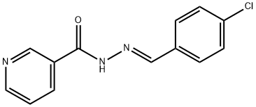 N'-[(E)-(4-chlorophenyl)methylidene]pyridine-3-carbohydrazide Structural