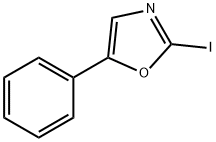 2-Iodo-5-phenyloxazole Structural