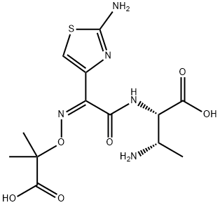 (2S,3S)-3-Amino-2-[[(2Z)-2-(2-amino-4-thiazolyl)-2-[(1-carboxy-1-methylethoxy)imino]acetyl]amino]butanoic Acid