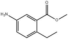 methyl 5-amino-2-ethylbenzoate Structural
