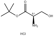 D-Serine,1,1-dimethylethylester,hydrochloride Structural