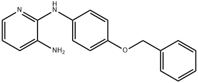 N2-(4-(benzyloxy)phenyl)pyridine-2,3-diamine Structural