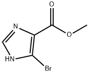 Methyl 5-bromo-1H-imidazole-4-carboxylate Structural