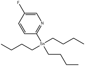 tributyl-(5-fluoropyridin-2-yl)stannane Structural