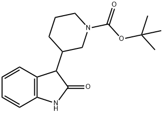 Tert-Butyl 3-(2-Oxoindolin-3-Yl)Piperidine-1-Carboxylate Structural