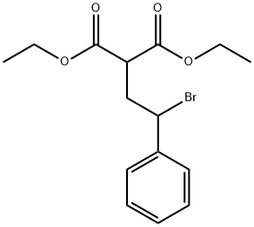 DIETHYL (2-BROMO-2-PHENYLETHYL)MALONATE Structural