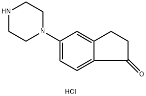 5-Piperazin-1-yl-indan-1-one dihydrochloride