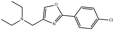 N-((2-(4-chlorophenyl)oxazol-4-yl)methyl)-N-ethylethanamine Structural