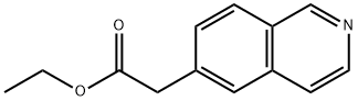 Isoquinolin-6-yl-acetic acid ethyl ester Structural