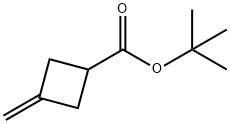 tert-butyl 3-methylenecyclobutanecarboxylate Structural