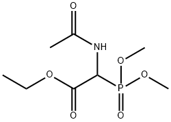 Ethyl 2-acetamido-2-(dimethoxyphosphoryl)acetate Structural