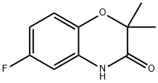 6-fluoro-2,2-dimethyl-3,4-dihydro-2H-1,4-benzoxazin-3-one