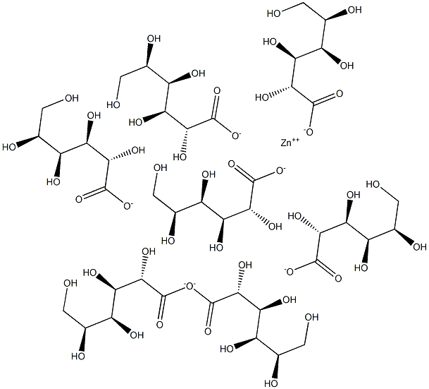Zinc heptagluconate Structural
