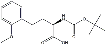N-Boc-2-methoxy-D-homophenylalanine Structural